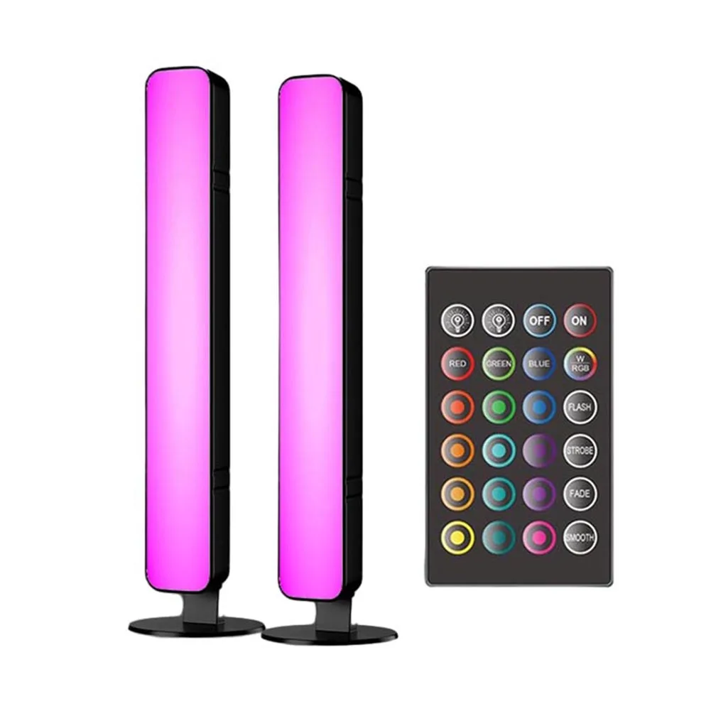 

USB LED Bar Light Remote Control Music Rhythm Ambient Lamp With 4 Dynamic Modes RGB Bar Light For Computer Scene Game Room Decor