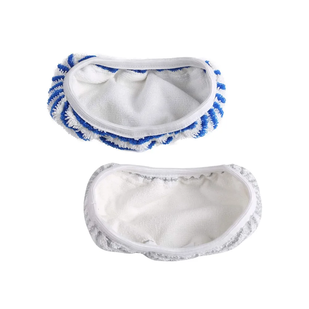 

Durable Tool Microfiber Cloth 2pcs Accessory Cleaner Cleaning For Rowenta Clean&Steam ZR005801 Garden Home Pads