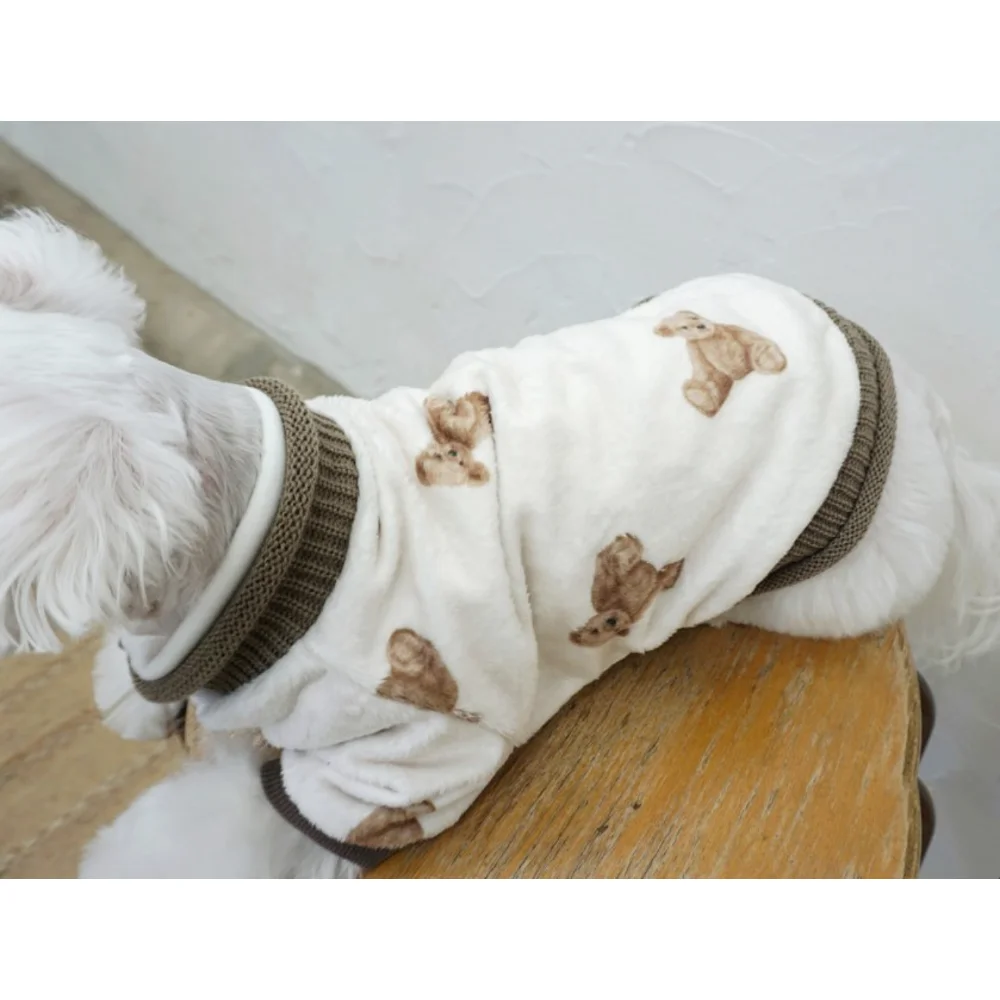 Cartoon Dog Costume Winter Warm Dog Clothes for Small Dogs Thick Cotton  Puppy Coat Monkey Pet Baseball Uniform Chihuahua Pitbull - AliExpress