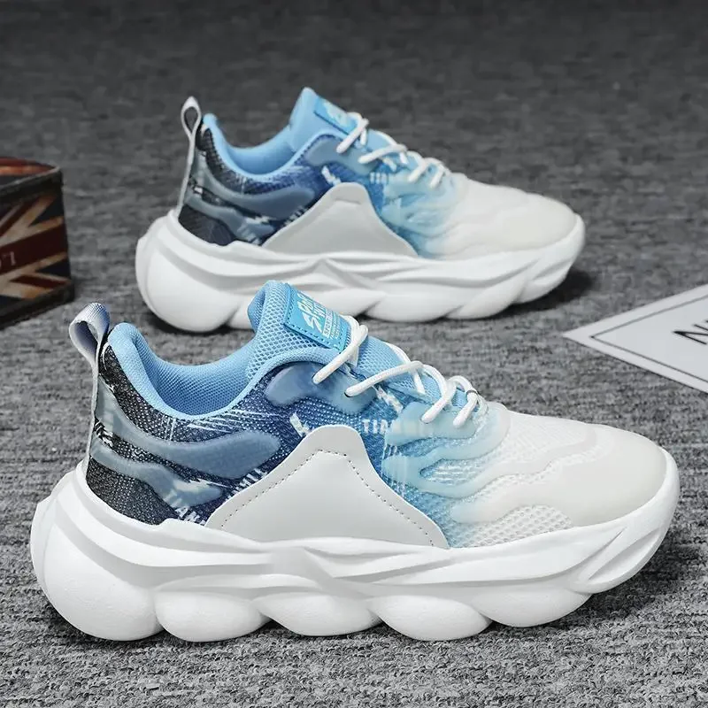 

Легкие мужские кроссовки, дышащая сетчатая обувь, подходит для тенниса и занятий спортом, летняя обувь