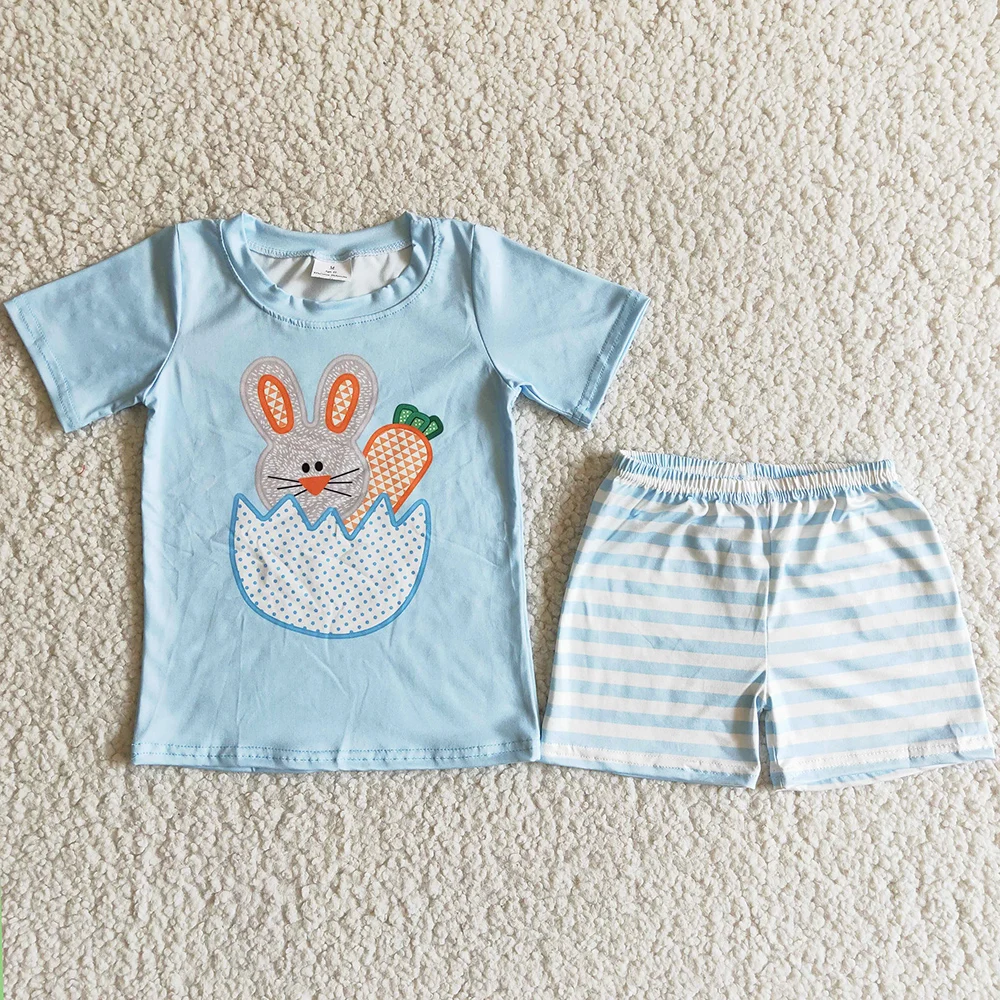 

Easter Baby Girls Clothes Short Sleeve Shorts Set Boutique Kids Clothes Girls Rompers Bunny Cute Toddler Boys Clothes Romper New