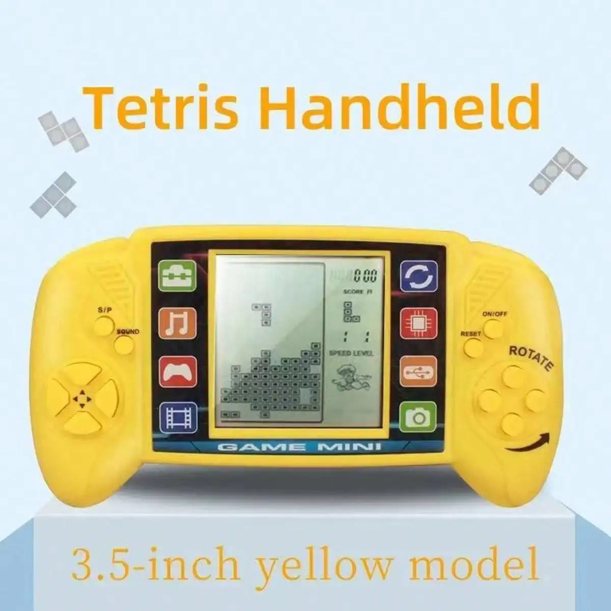 23-category game handheld PSP tetris game console classic toys for kids children pocket game console (battery not included) 5