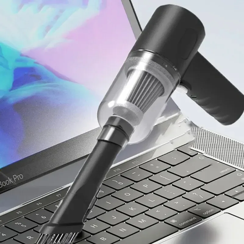 9000Pa Wireless Car Vacuum Cleaner USB Charging 1200mAh Portable Cleaning Appliance Mini Wet and Dry Vacuum Cleaner Household 5
