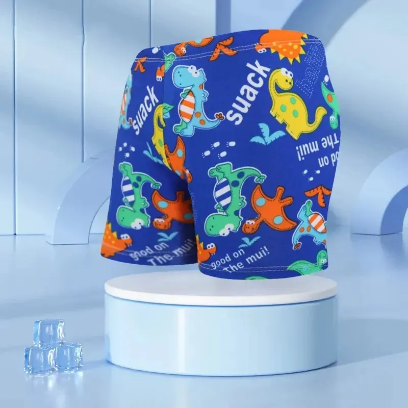 Swim Shorts Children Boys And Girls Flat Angle Cute Cartoon For Beach Swimming