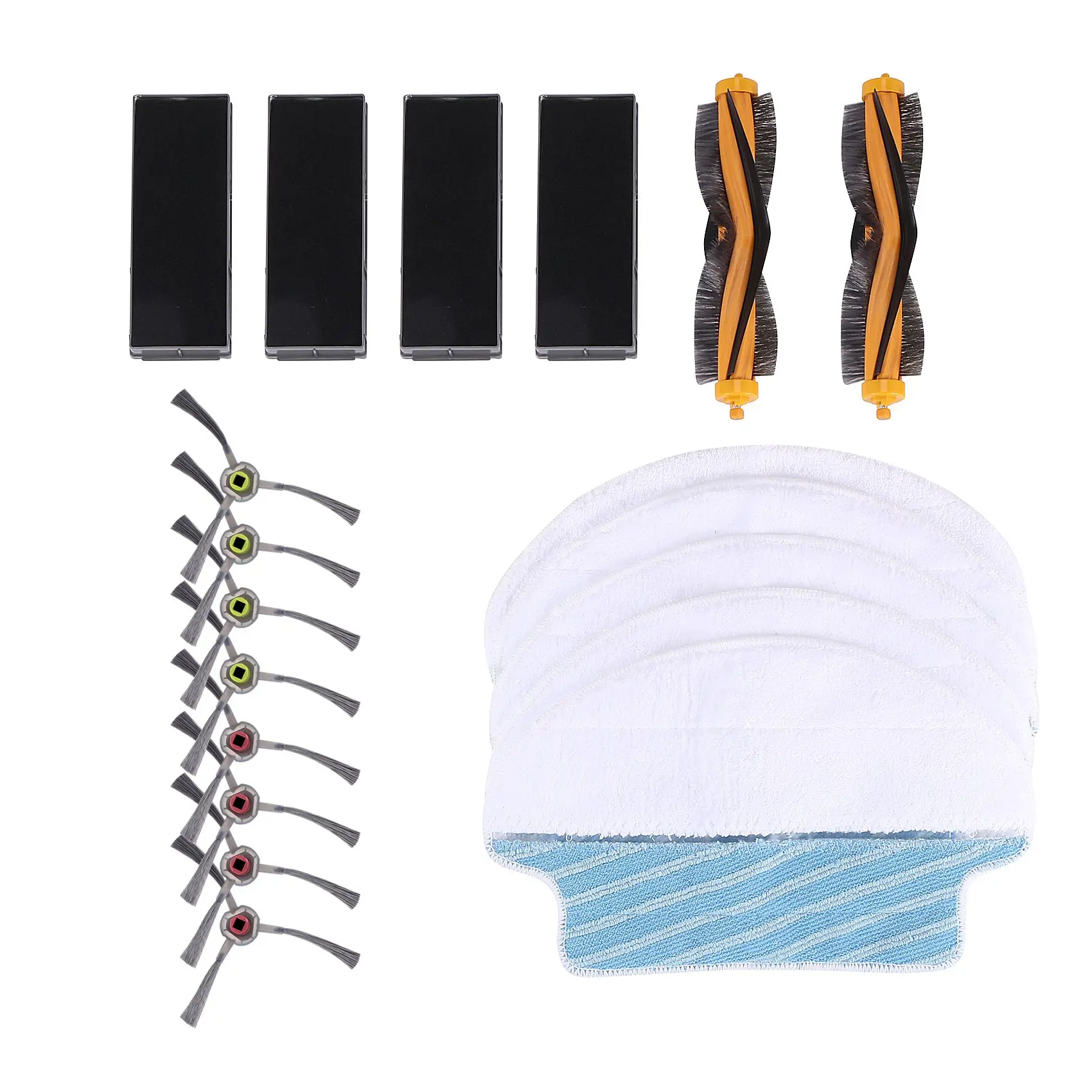 

Replacement Ecovacs Accessories Main Brush/Side Bursh/Filters/Mop Clothes For Ecovacs Deebot M80 M80 Pro M81 M81 Pro Deebot M80