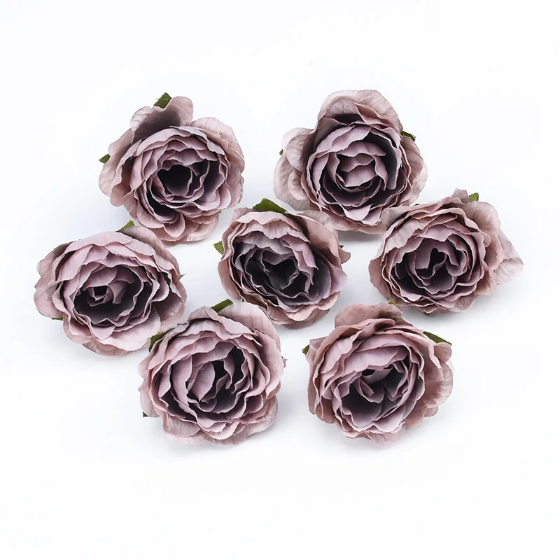 Künstliche Blumen, 10 Stück, mehrfarbige Hochzeitsdekorationen, Seidenrosen, Sammelalbum, Heimdekoration, dekorative Blumengirlande, Pfingstrose, Diy – Detail 14