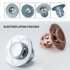 Pop Up Sink Drain Strainer Stainless Steel Sink Hair Catcher Sink Drain Plug for Basin Bathroom Tub 5
