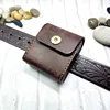 Blongk Multifunctional Key Holder Waist Bag Genuine Leather Car Key Case Folding Glasses Belt Pack Men Women 1652cg 1