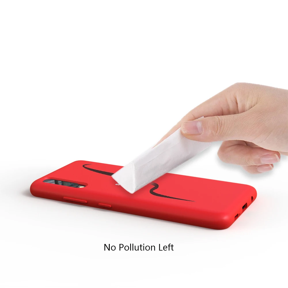 Silky Silicone Soft-Touch Back Protective Phone Case Cover
