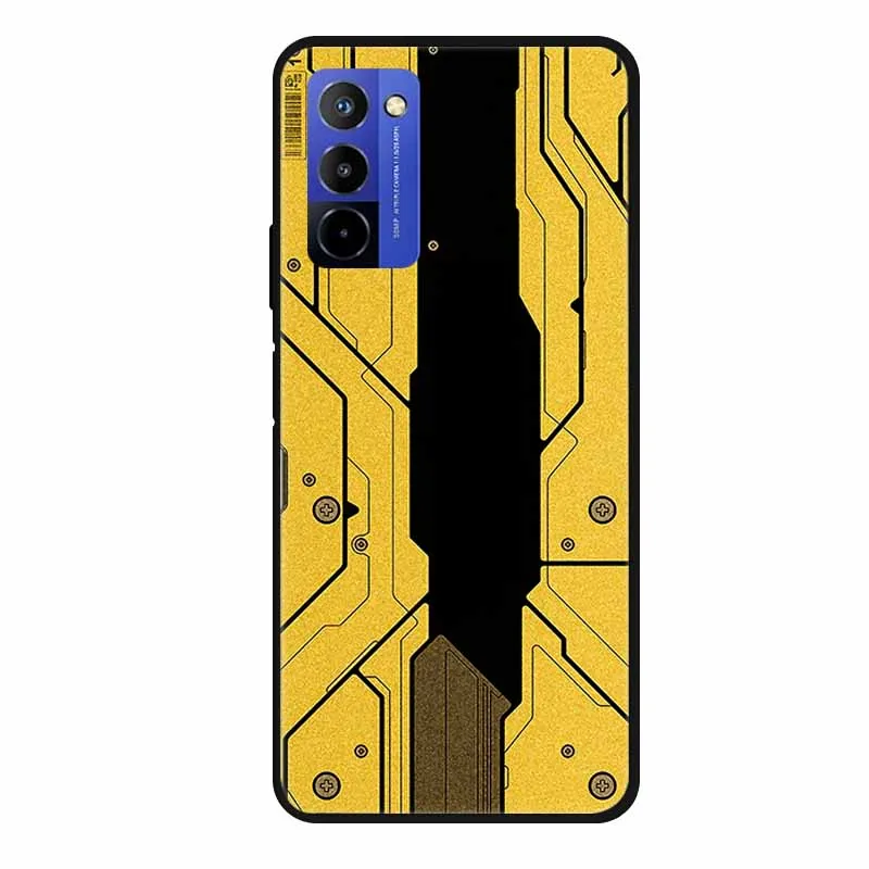 KJYF Cover Per Wiko T10 (6,5 Pollici), Custodia Morbida In TPU Ultrasottile Con Motivo Amore, Antiurto E Antigraffio, Bumper Protettivo Trasparente