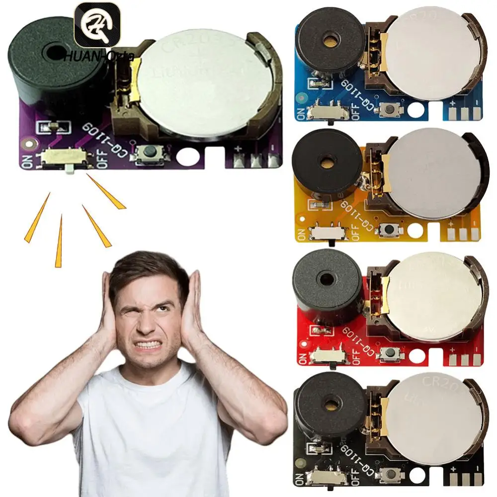 Cricket Noise Maker Prank Annoying Noise Maker Annoying PCB Beeping Hidden Prank Sounds Intervals Noise Halloween Party Supplies