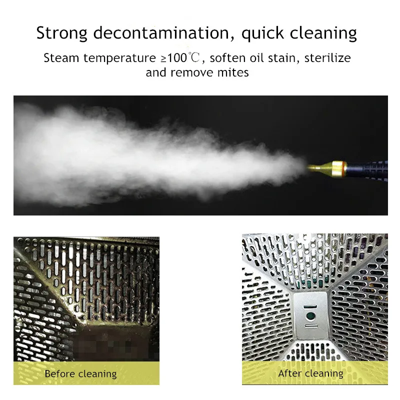 Steam Cleaner Gun Commercial Household Kitchen Handheld Professional Portable Steam Cleaners 5