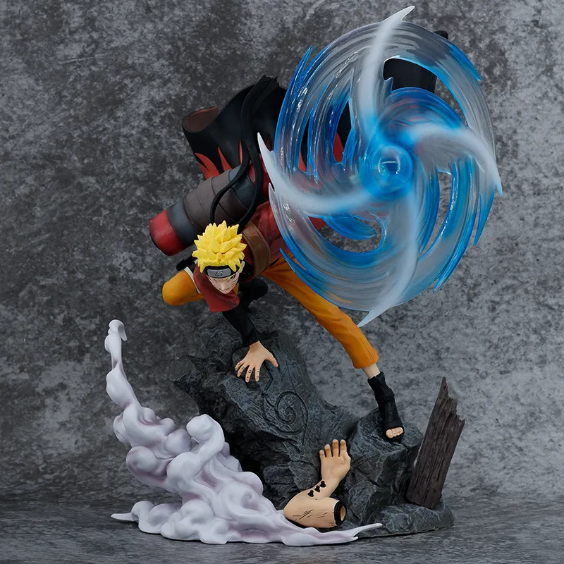 Naruto Figurine minato uzumaki 26 cm Razengan collection animé Statuette Manga
