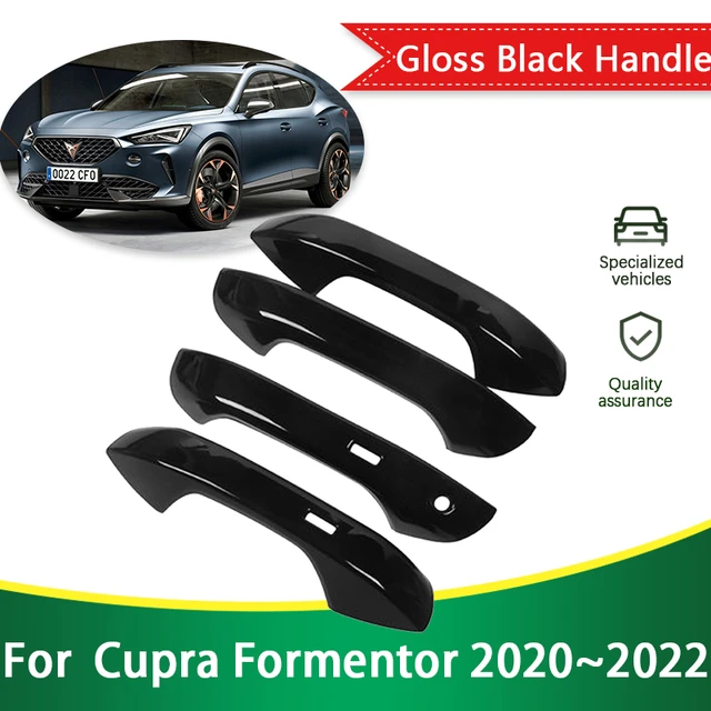 Für Cupra Formentor 2020 2021 2022 Glanz Schwarz Äußere Türgriff Abdeckung  Trim Auto Styling Schutzhülle Zubehör Gadget Aufkleber - AliExpress