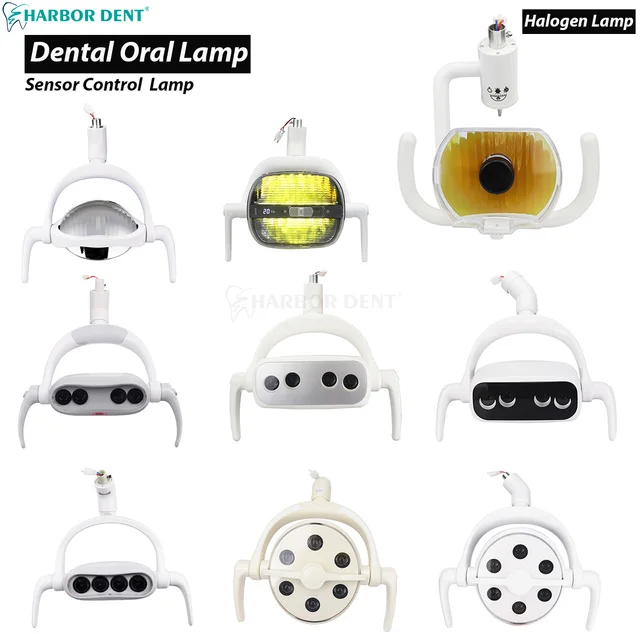 Dental LED Light Oral Lamp 9 Types Dentist Surgical Operation Light For Unit Chair Dentistry Teeth Whitening Oral Care Tools