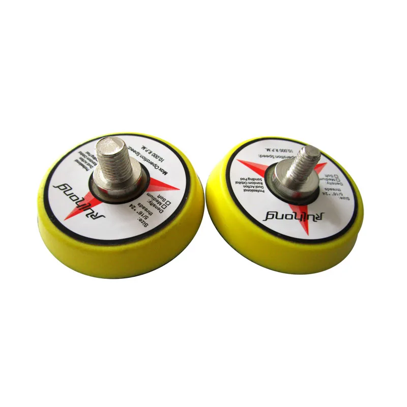 

1-6Inch Sanding Pad Hook and Loop Backing Plate 5/16"-24 Thread for Polishing Grinding Abrasive Power Tools Accessories