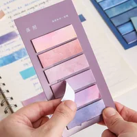 120 Sheets Sticky Notes Self-Adhesive Annotation Books Notepad Bookmarks Memo Pad Index Tabs Stationery 2