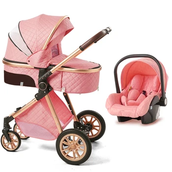 Luxury 3-in-1 Baby Stroller 1
