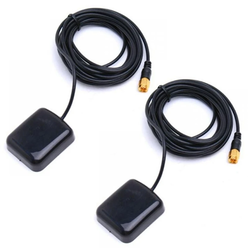 

2X Magnetic Base 1575.42 Mhz Car Vehicle SMA GPS Antenna Aerial 3 Meters