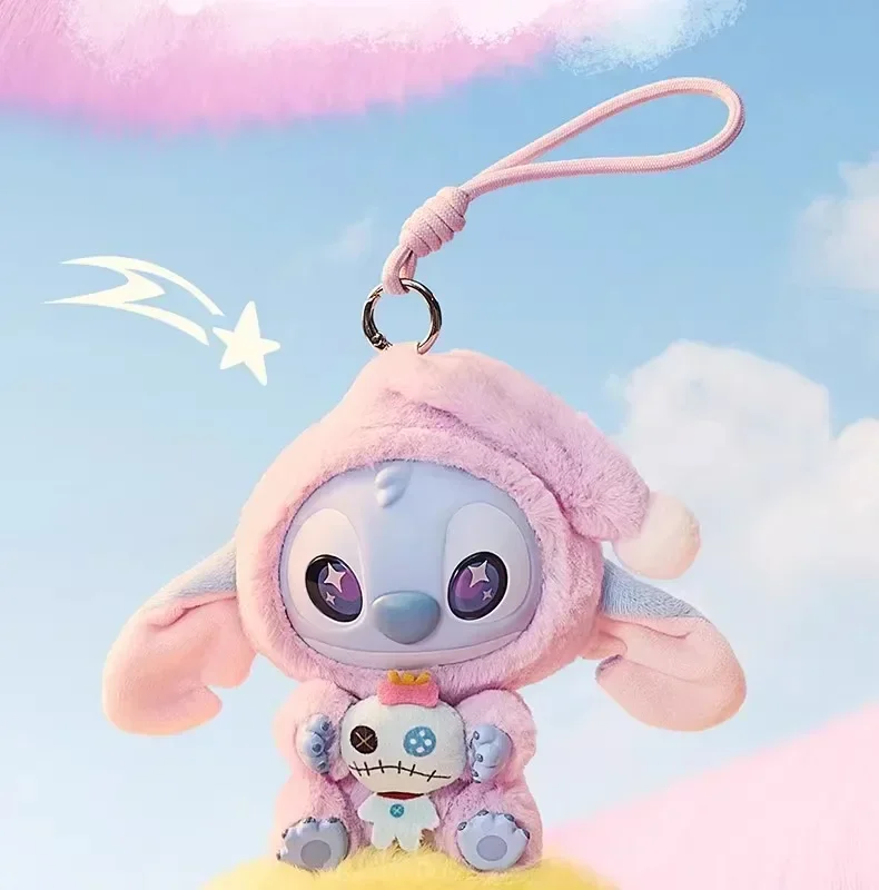 Miniso Stitch “Eat Something Before Sleep” Blind Box Plush Keychain
