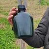 American style Tritan kettle, Outdoor sports water bottle, Portable kettle for outdoor training US tactical kettle, BPA free, 1L 3