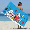 Beach Towel Microfiber Sand Free Quick Dry Soft Sandproof Pool Towels Gift for Cartoon B-B-BT21 Women Travel Shower 5