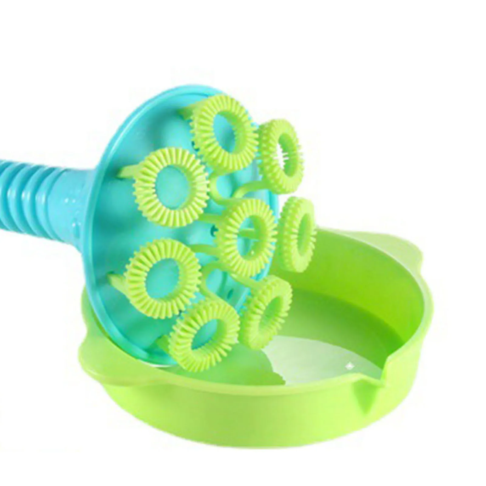 Manual Blow Bubber Toy Interesting Instant Foaming Bubble Stick Toy for Parent-Child Indoor Outdoor Play 4
