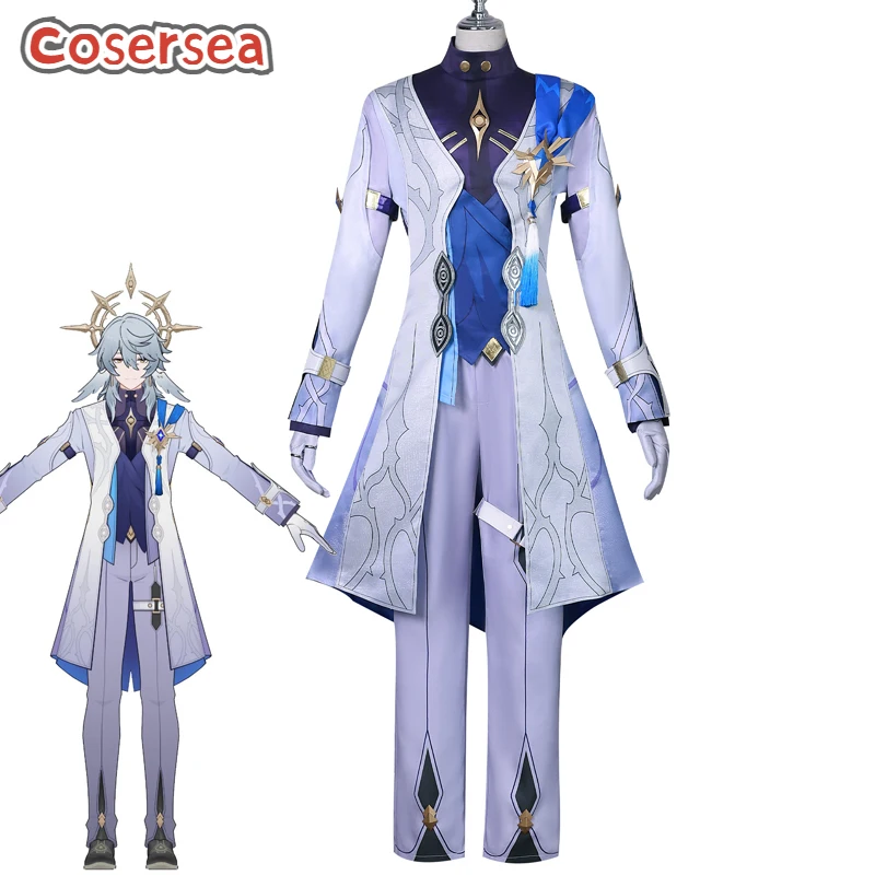 

Cosersea Sunday Cosplay Costume Game Honkai: Star Rail Sunday Men Uniform Cos Costume Halloween Party Outfit Fullset