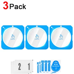 Pack of 1 - 5 Tempered Glass HD Clear Screen Protectors for Smartwatch - 9H Hardness & Explosion - Proof with Easy Install Kit (3PACK)