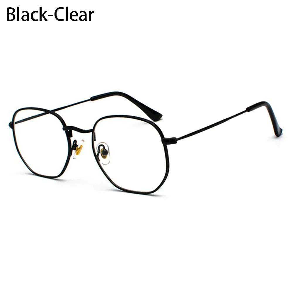 Unisex Round Metal Frame Sunglasses with UV400 Protection