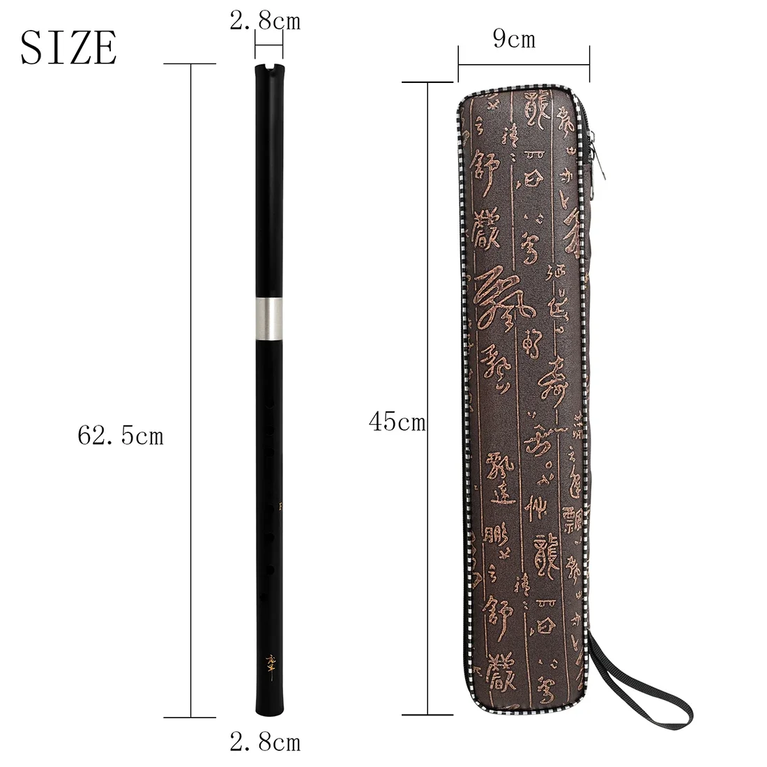 ZD-07 Handmade 8-hole Beginner's 2-section Redwood Flute Xiao Chinese Flute Traditional Musical Instruments Bamboo Dizi bamboo flute,woodwind flute