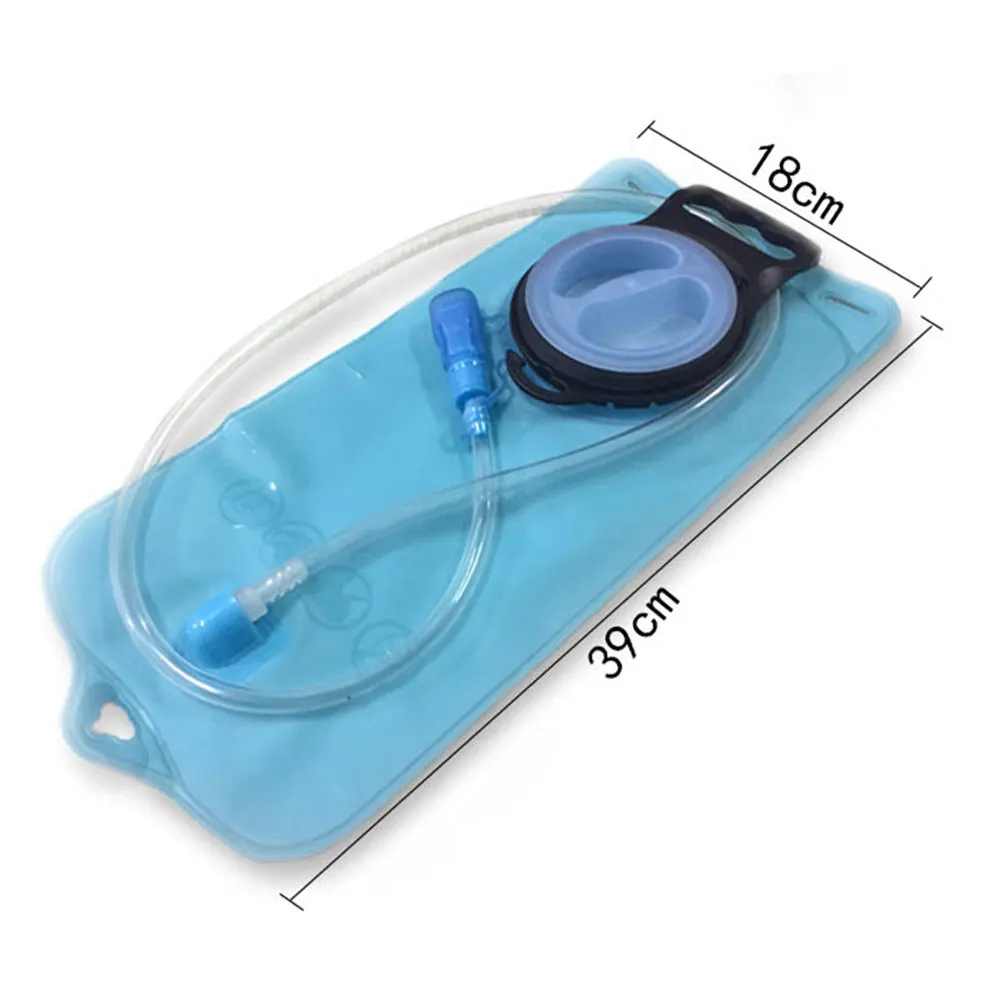 Description Picture 4 of item2 Liter Hydration Pack Bladder Leak Proof Water Reservoir Bladder Water Storage Bag for Hiking Biking Climbing Cycling Running
