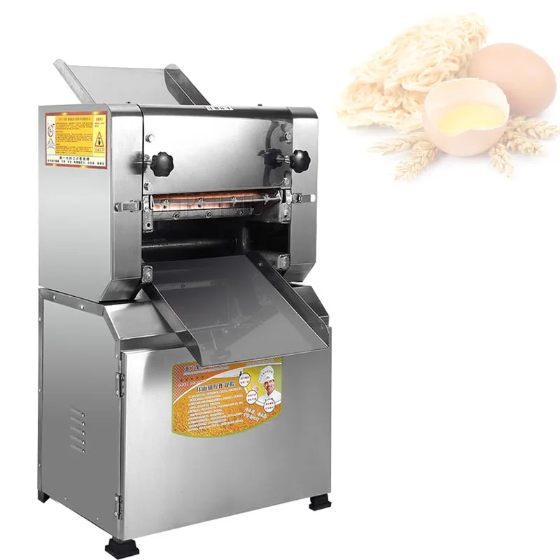 Electric Dough Roller Noodle Press Machine Stainless Steel Desktop Pasta Commercial Kneading Dumpling Make