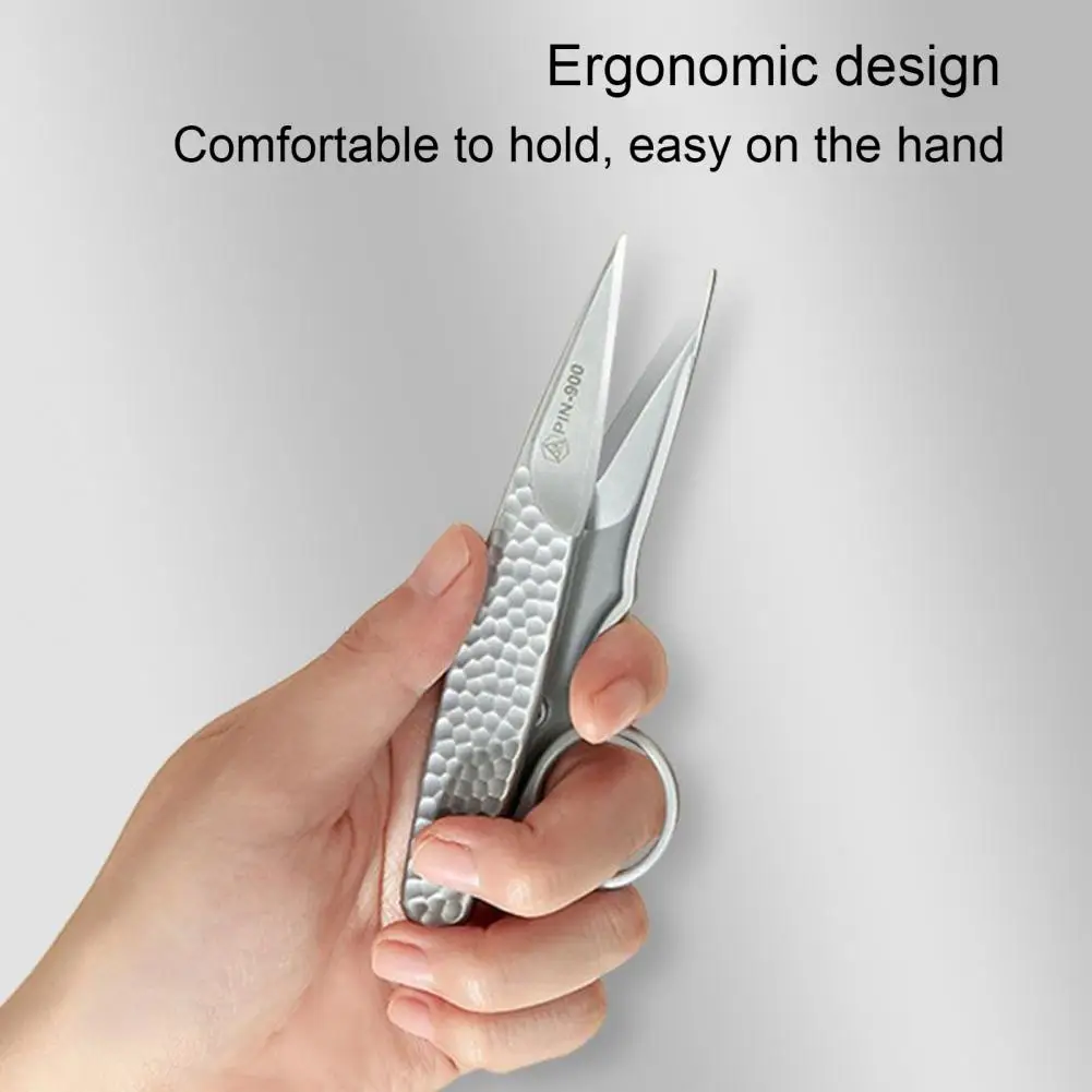 11.7cm Stainless Steel Tailor Scissors Sharp Multipurpose Sewing Embroidery Faux Leather Craft Fabric Cutting Scissors Shears