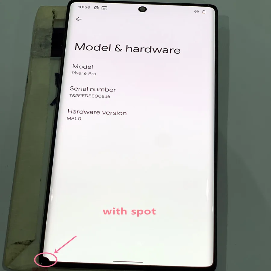 【ジャンク】Pixel6 pro For Google Pixel 6 6 Pro Original AMOLED LCD Screen