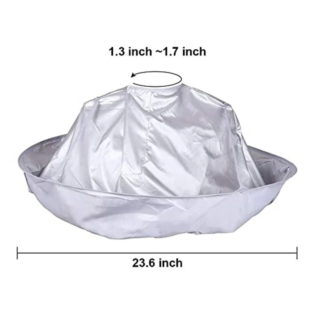 DIY Hair Cutting Cloak Umbrella Capes Cutting Cloak Wrap Hair Shave Apron Barber Gown Cover Household Cleaning Protecter haircut cape hairdressing cape beauty salon apron hairdressing bibs