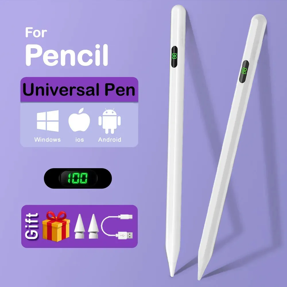Stylus Pens for iPad Apple Pencil Universal Touch Pen for Xiaomi HUAWEI IOS Lenovo Magnetic Tilt Sensitive Palm Rejection