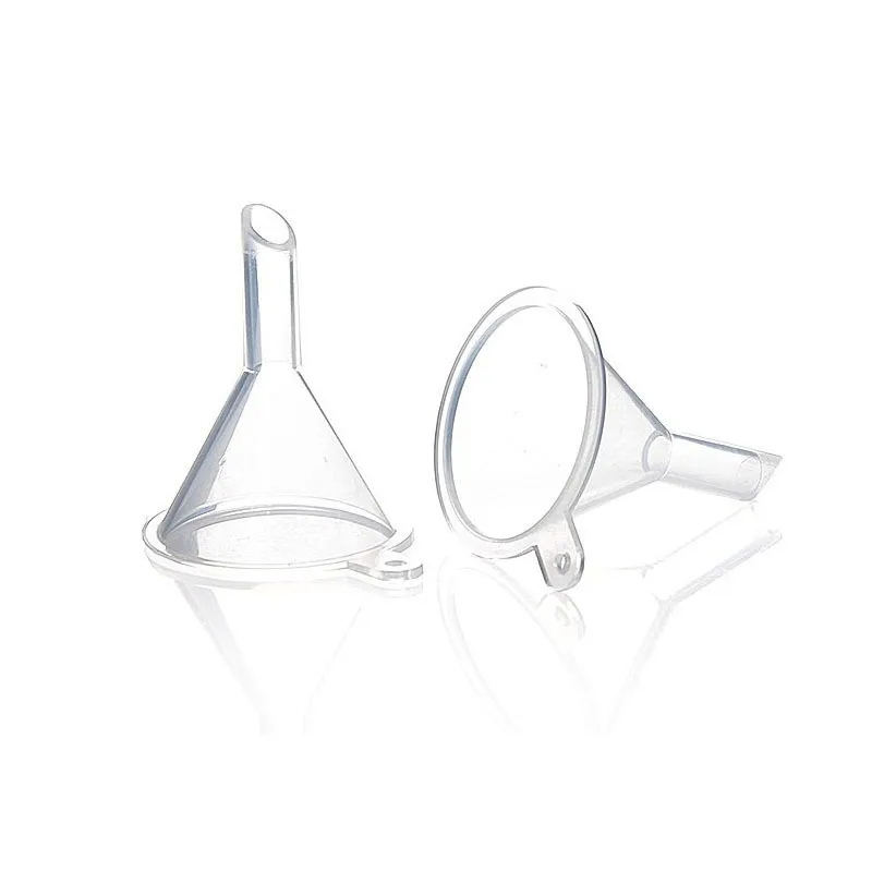 10Pcs Mini Funnel Filling Empty Bottle Packing Tool For Travel Plastic Mini Small Funnels For Perfume Liquid Essential 6