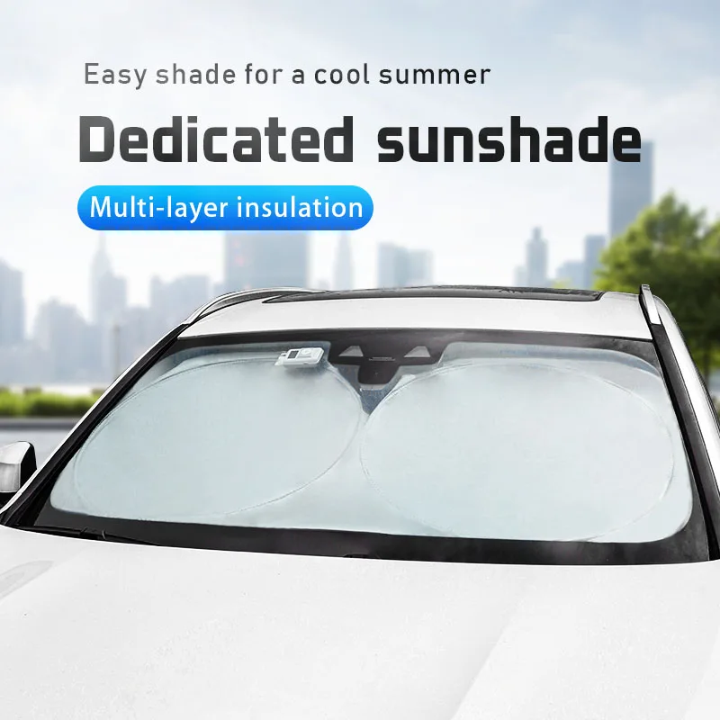 Windshield Sunshade For MG HS ZST ZS MG3 MG5 MG6 MG7 GT GS Hector ZX EZS EHS