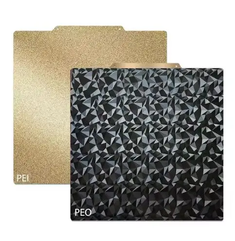 Double-Sided Textured PEI Build Plate - 330x330mm Spring Steel Sheet