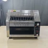 220V Professional commercial Stainless Steel Toaster Manufacturer Bread Electric Conveyor Toasters With CE 2