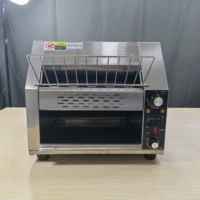 220V Professional commercial Stainless Steel Toaster Manufacturer Bread Electric Conveyor Toasters With CE 2