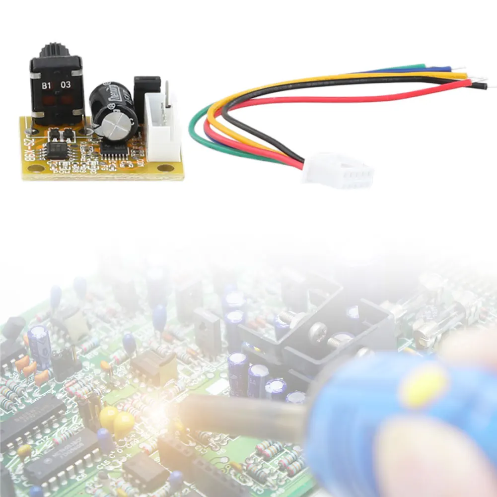 BLDC 3 상 브러시리스 모터 드라이버, DC5V-15V 3 상 브러시리스 모터 속도 컨트롤러, 15W 브러시리스 센서리스 모터 컨트롤러