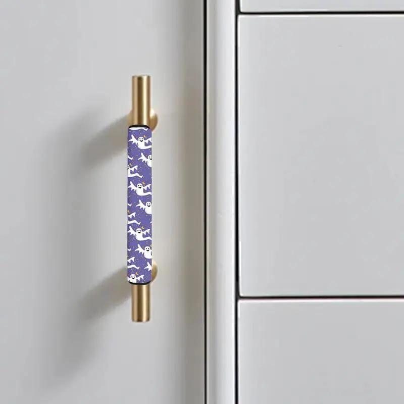 Halloween Refrigerator Door Handle Covers 2X Microwave Handle Protectors Keep Appliance Clean Keep Off Stains Dust Fingerprint