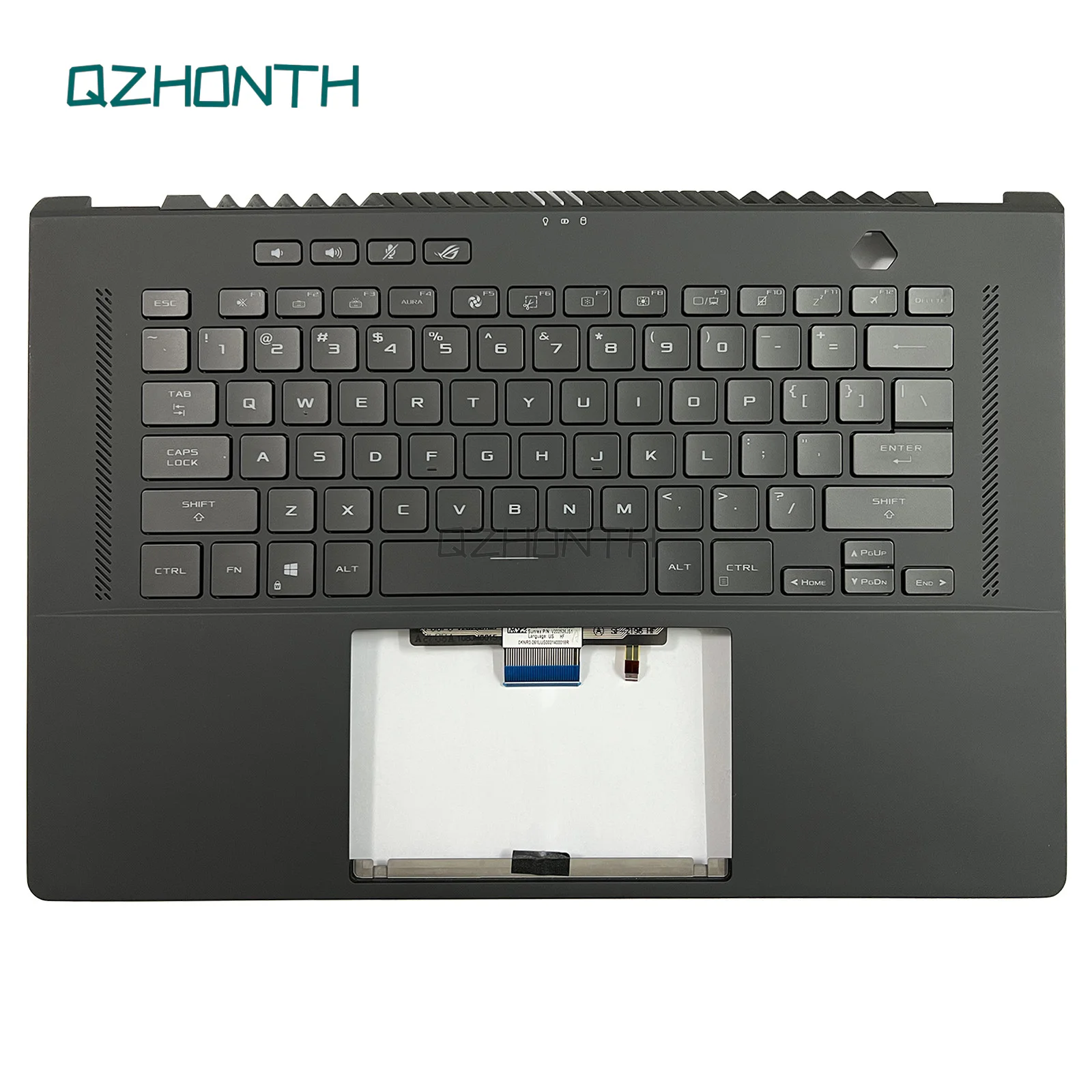 

Used For ASUS ROG Zephyrus GA503 GU603 Palmrest Upper Case w/ Backlit Keyboard 16"