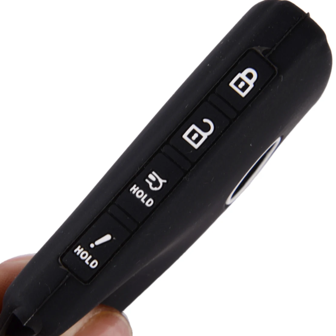 Black Remarks Silicone 4 Buttons Remote Key Cover Fob Case 2Pcs Fit for Mazda 3 6 CX-5 CX-9 CX-30 CX-50 CX-90 MX-5 MIATA