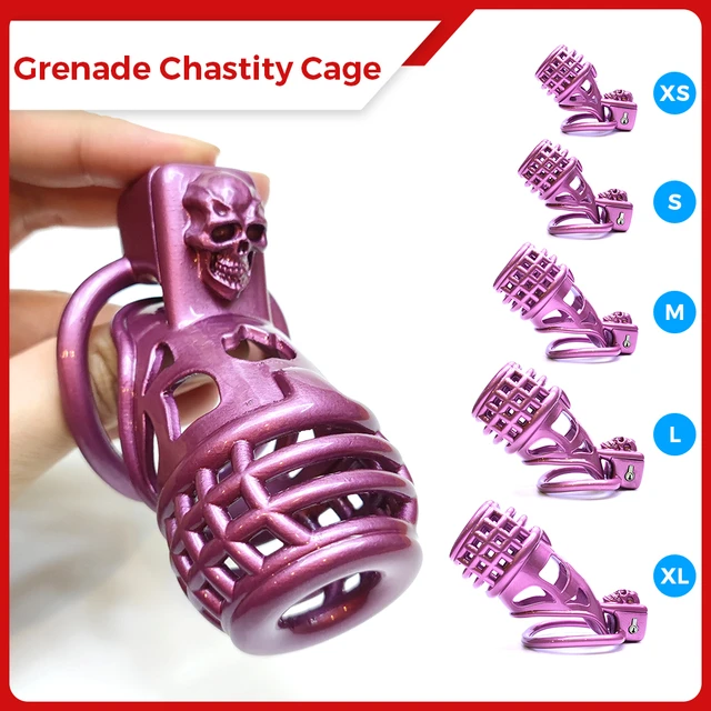 Shemale chastity Pink Cage Male Lock Ring Sissy Chastity Cage Gay Ladyboy Shemale Chastity Device