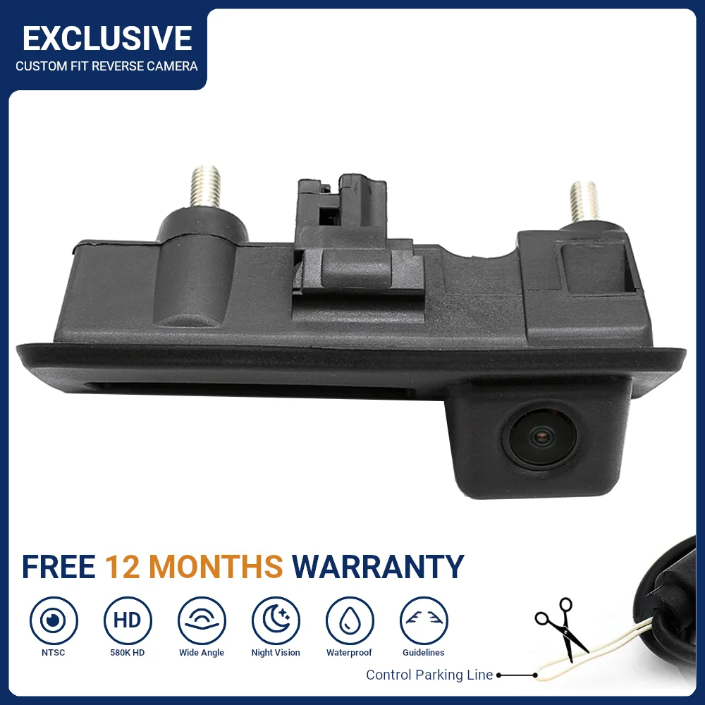 

Car Rear View Camera Reversing Backup Parking Camera For Audi A3 A4 A5 A6 A7 Q3 Q5 Q7 8V B8 8T C7 Rear Boot Handle Fit