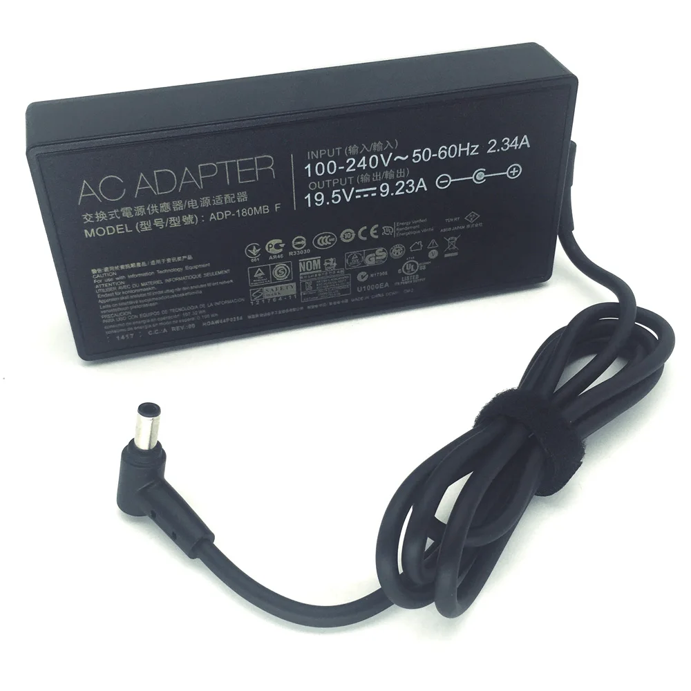 Asus Tuf F15 F17 A17 A15 FX505 FX506 FX706 FA706 FA506 Zenbook UX8402 노트북 전원 공급 장치 용 기존 180W AC 어댑터 충전기