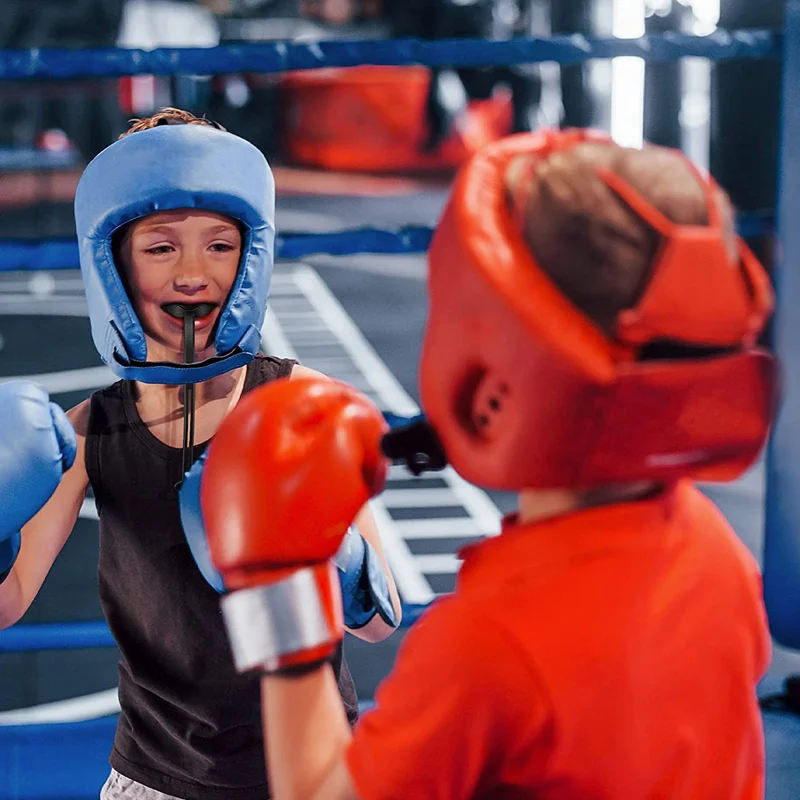 1-teiliger Rugby-Mundschutz mit Riemen, Sport-Mundschutz mit Riemen, Box-Mundstück für Erwachsene, Jugendliche, Fußball, Basketball, MMA, Lacrosse – Detail 6